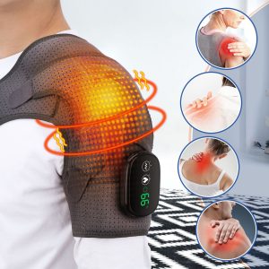Shoulder Heating Pad, Heated Shoulder Wrap with Massager - Image 7