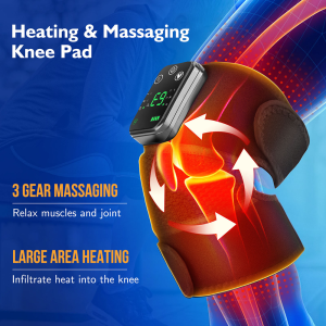 Heated Knee Massager For Joint Pain Relief Rechargeable Arthritis Support - Image 7