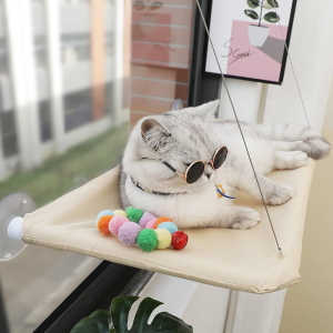 Cat Bed, Cat Window Perch Hammock Seat Bed - Image 2