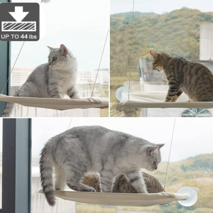 Cat Bed, Cat Window Perch Hammock Seat Bed - Image 3