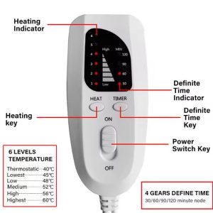 Heated Foot Warmers Electric Heating Pad - Image 3