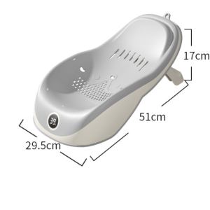 Lager Baby Bathtub with Digital Thermometer Sensor - Image 8