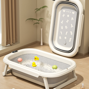 lager Baby Bathtub with Digital Thermometer Sensor - Image 1
