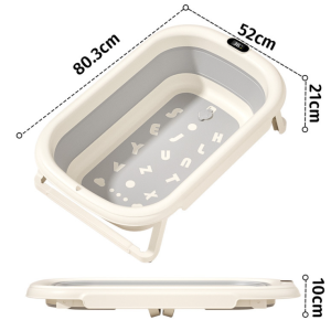 lager Baby Bathtub with Digital Thermometer Sensor - Image 2