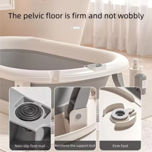 lager Baby Bathtub with Digital Thermometer Sensor - Image 4