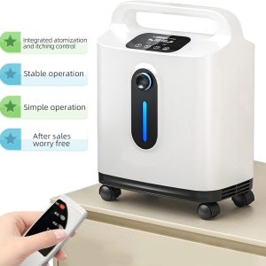 Oxygen Concentrator 1-8 Litres, Home Oxygen Machine, Oxygen Generator with Timer and Flow Control - Image 3