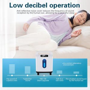 Oxygen Concentrator 1-8 Litres, Home Oxygen Machine, Oxygen Generator with Timer and Flow Control - Image 5