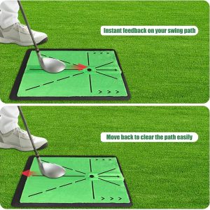 Golf Hitting Mat 3Pcs, Golf Practice Mat Swing Mat Set - Image 5