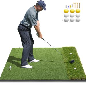 Golf Practice Mat, Training Hitting Mat 4x5 FT - Image 1