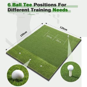Golf Practice Mat, Training Hitting Mat 4x5 FT - Image 2