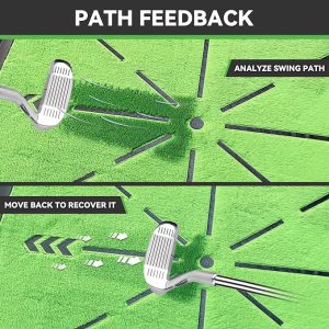Golf Hitting Mat 3Pcs, Golf Practice Mat Swing Mat Set - Image 7