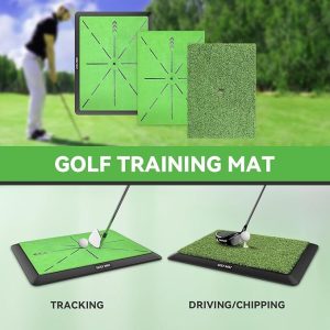 Golf Hitting Mat 3Pcs, Golf Practice Mat Swing Mat Set - Image 6