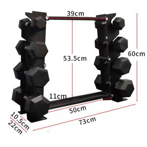 Kettlebell Dumbbell Rack Storage Stand - Image 3