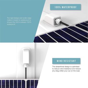 Waterproof Solar Single Cable Entry Gland, RV Solar Roof Junction Box for Solar Panels - Image 4