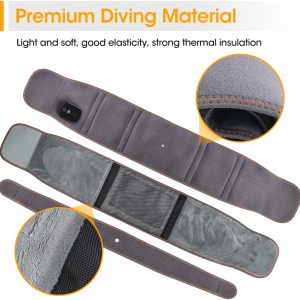 Electric Heating Waist Massage Belt, Heating Massage Pad for Back, Lumbar Support Belt - Image 9