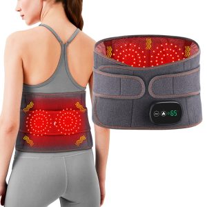 Electric Heating Waist Massage Belt, Heating Massage Pad for Back, Lumbar Support Belt - Image 1