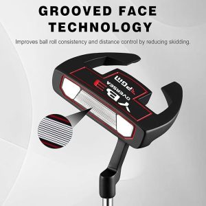 PGM Golf Putter Bull Horn with Aiming Line Practice Clubs - Left Hand / Right Hand - Image 4