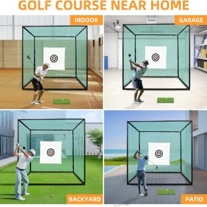 PGM Golf Practice Net, Golf Practice Cage - 3m*3m - Image 7