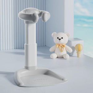 Baby Shower Stand, Adjustable Bath Shower Standing Support - Grey - Image 1