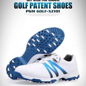 PGM Men's Golf Shoes, Waterproof Non-Slip Golf Shoes with Lace System - Size : 9/10/11 - Image 6