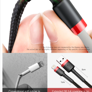 iPhone Charging Cable Lightning Cable Fast Charge 1m/2m - Image 5
