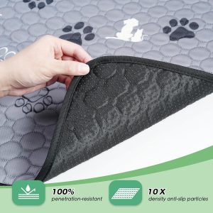 Washable Pee Pads for Dogs, Super Absorbent Reusable Puppy Training Pads - Image 6