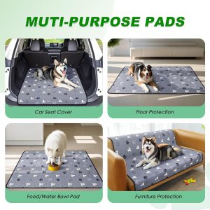 Washable Pee Pads for Dogs, Super Absorbent Reusable Puppy Training Pads - Image 4