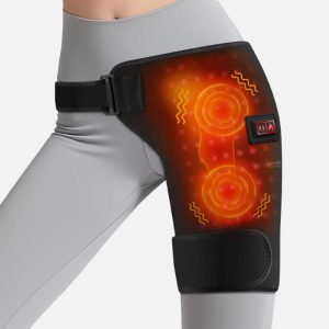 Massage Heating Pad for Buttock, Hip Heated Wrap, Thigh Heating Pad, Hip Heated Brace with 3 Heating & Massage Modes - Image 6