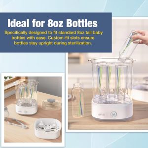 Electric Steam Baby Bottle Sterilizer and Dryer - Image 3