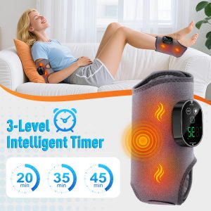Ankle Massager with Heat, Foot Ankel Brace, Cordless Ankle Heating Pad with 6 Heat, 3 Vibration & Timer Modes - Image 5