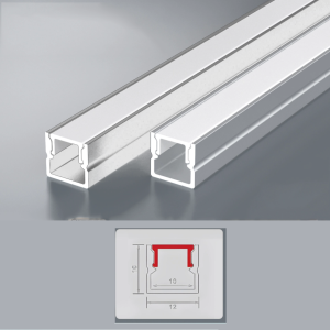 3m LED Stripe Light Aluminium Channel 12mm*10mm, Recessed Aluminium Profile for Light Stripe - Image 7