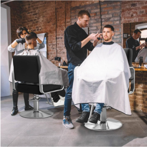 Hydraulic Barber Styling Chair, Salon Chair, Height Adjustable Salon Seat with 360° Swivel and Heavy Duty Base - Image 6