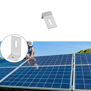 Aluminum Alloy Solar Panel Mounting L Brackets 4PC - Image 6
