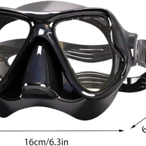 Snorkel Goggles Diving Goggles HD Swimming Goggles with Breathing Tube for Adults - Image 7