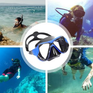 Snorkel Goggles Diving Goggles HD Swimming Goggles with Breathing Tube for Adults - Image 4