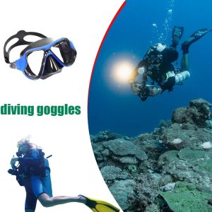 Snorkel Goggles Diving Goggles HD Swimming Goggles with Breathing Tube for Adults - Image 5