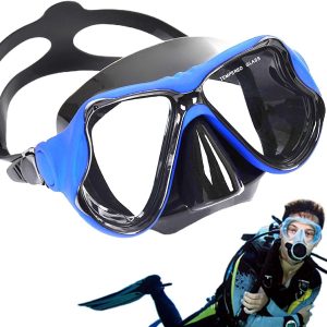 Snorkel Goggles Diving Goggles HD Swimming Goggles with Breathing Tube for Adults - Image 3