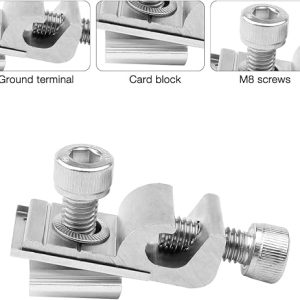 Solar Panel Grounding Lugs, Earthing Ground Clip 5PCS - Image 4