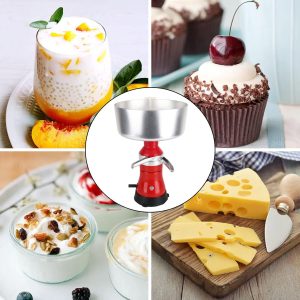 Electric Milk Cream Separator Centrifugal Butter separator 12L - Image 4