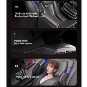 4D Massage Chair Full Body, Triple-Zone Heating Massage Chair, SL Rail Massage Chair L25Max - Image 7