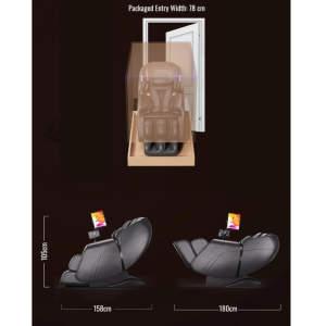 4D Massage Chair Full Body, Triple-Zone Heating Massage Chair, SL Rail Massage Chair L25Max - Image 13