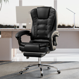 PU Leather Ergonomic Office Chair, Executive Office Chair, Computer Home Office Gaming Chair - Image 1
