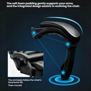 PU Leather Ergonomic Office Chair, Executive Office Chair, Computer Home Office Gaming Chair - Image 7