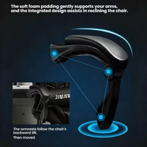 Ergonomic Gaming Chair, Comfortable Swivel Computer Chair, Adjustable Gamer Chair, Desk Chair - Image 7