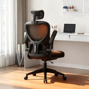 Ergonomic Office Chair with Lumbar Support & Headrest, Class 3/4 Gas Lift Cylinder, upgraded 135° Reclining Back - Image 1