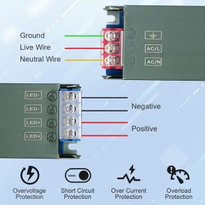 LED Transformer 24V 100W/200W/300W/400W,  Driver Switching Power Supply Transformer for LED Stripe Light - Image 3