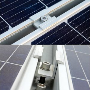 30mm Solar Panel Mid Clamps Bracket 4pcs , Wide Photovoltaic Mounting Bracket 4pcs - Image 5