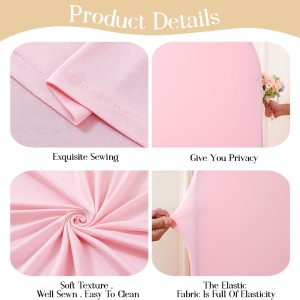 Pink Arch Cover Spandex Arch Backdrop Cover 6/6.6/7.2FT - Image 6