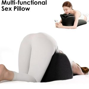 Ergonomic Face Down Prone Pillow - Memory Foam Wedge for Stomach Sleeping, Reading & Neck Pain Relief - Image 5