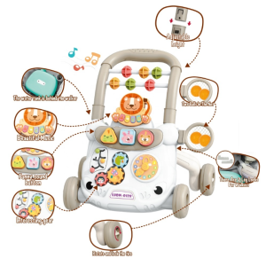 Baby Walker Trolley, Baby Play Walker, Learning Walking Pushing Wheel - Image 4